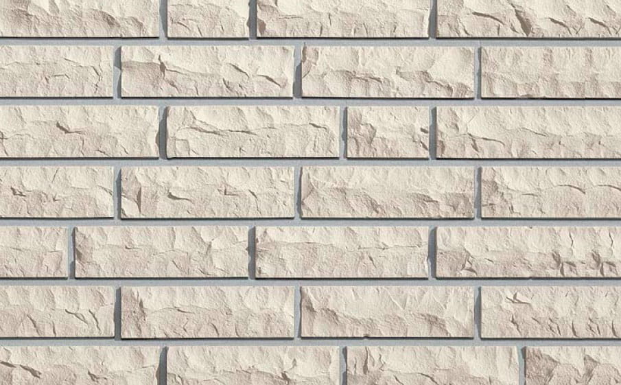 Клинкерный кирпич Roben Quebec perlweiss, полнотелый, 230*105*71 мм