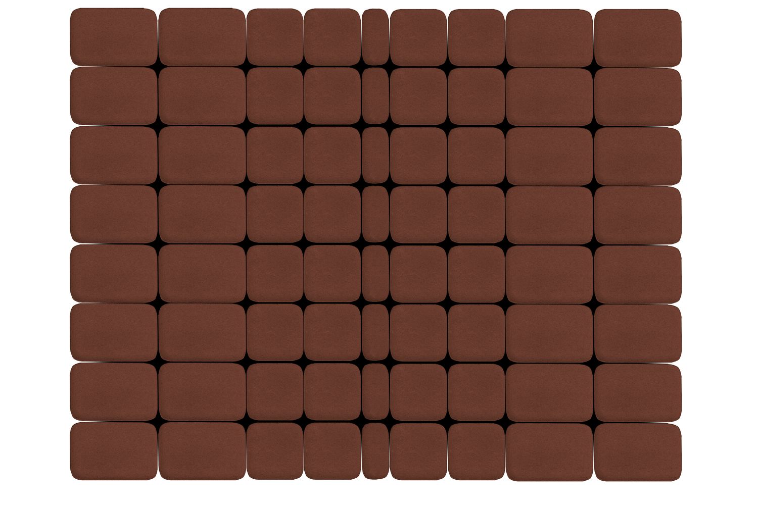 Тротуарная плитка BRAER II «Классико» ВИННЫЙ